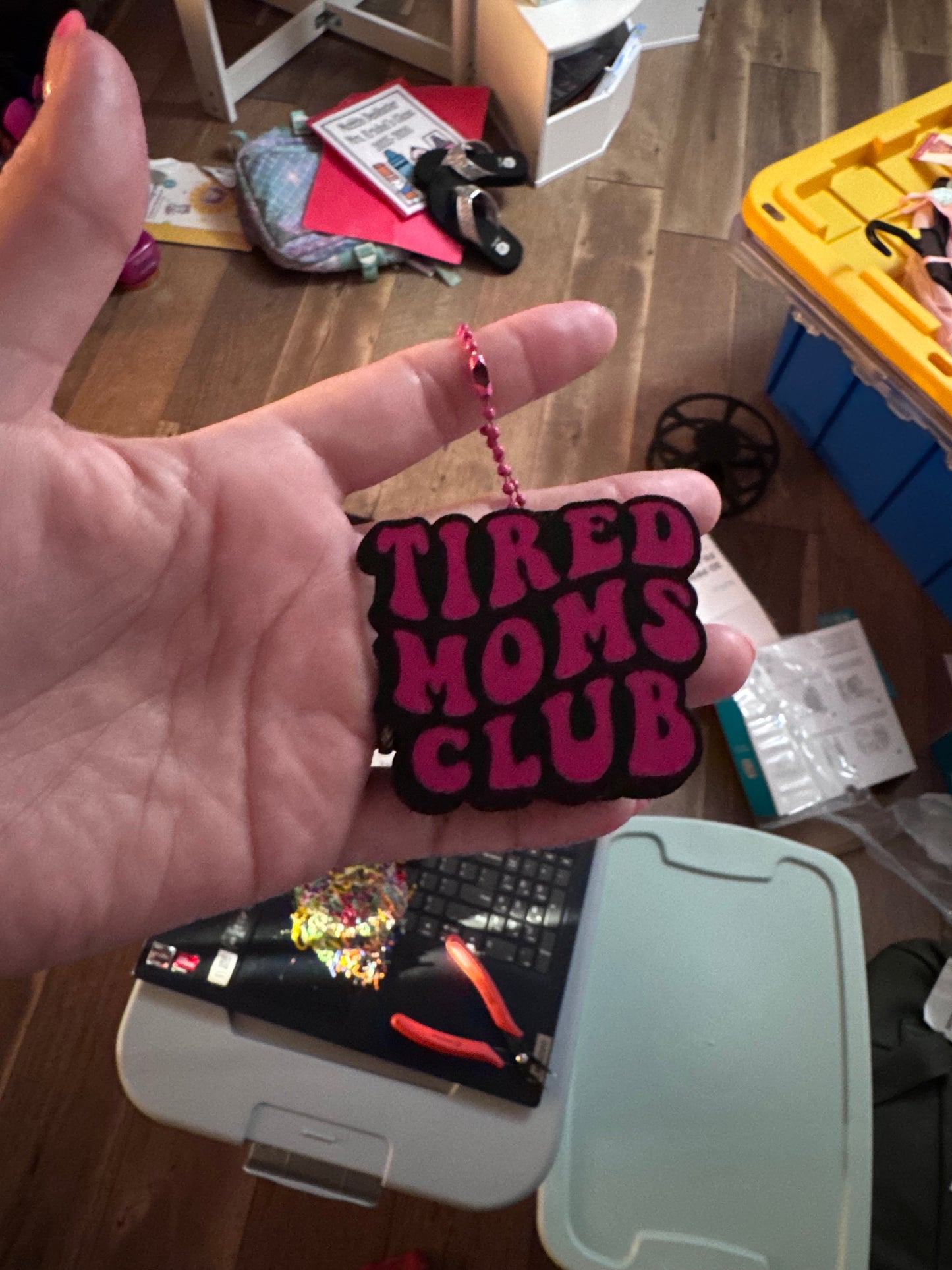 Can opener-nail saver keychains