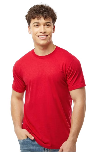 Tultex Unisex Poly Rich T Shirt